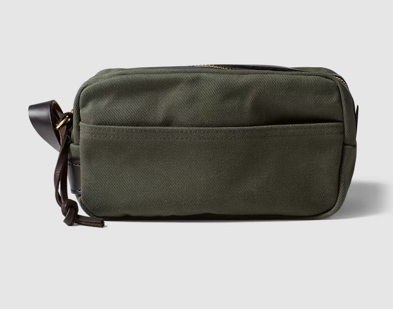 Rugged Twill Travel Kit- Otter Green